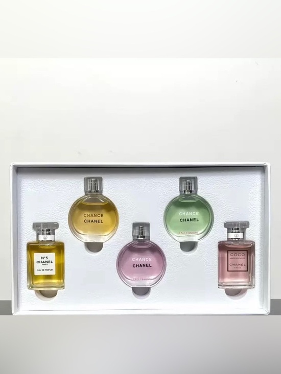 Accessories - 🌸 Chanel Mini Perfume Gift Set – 5 x 5ml Luxury Fragrance Collection 🌸